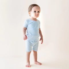 Short Sleeve Pajamas in Breeze