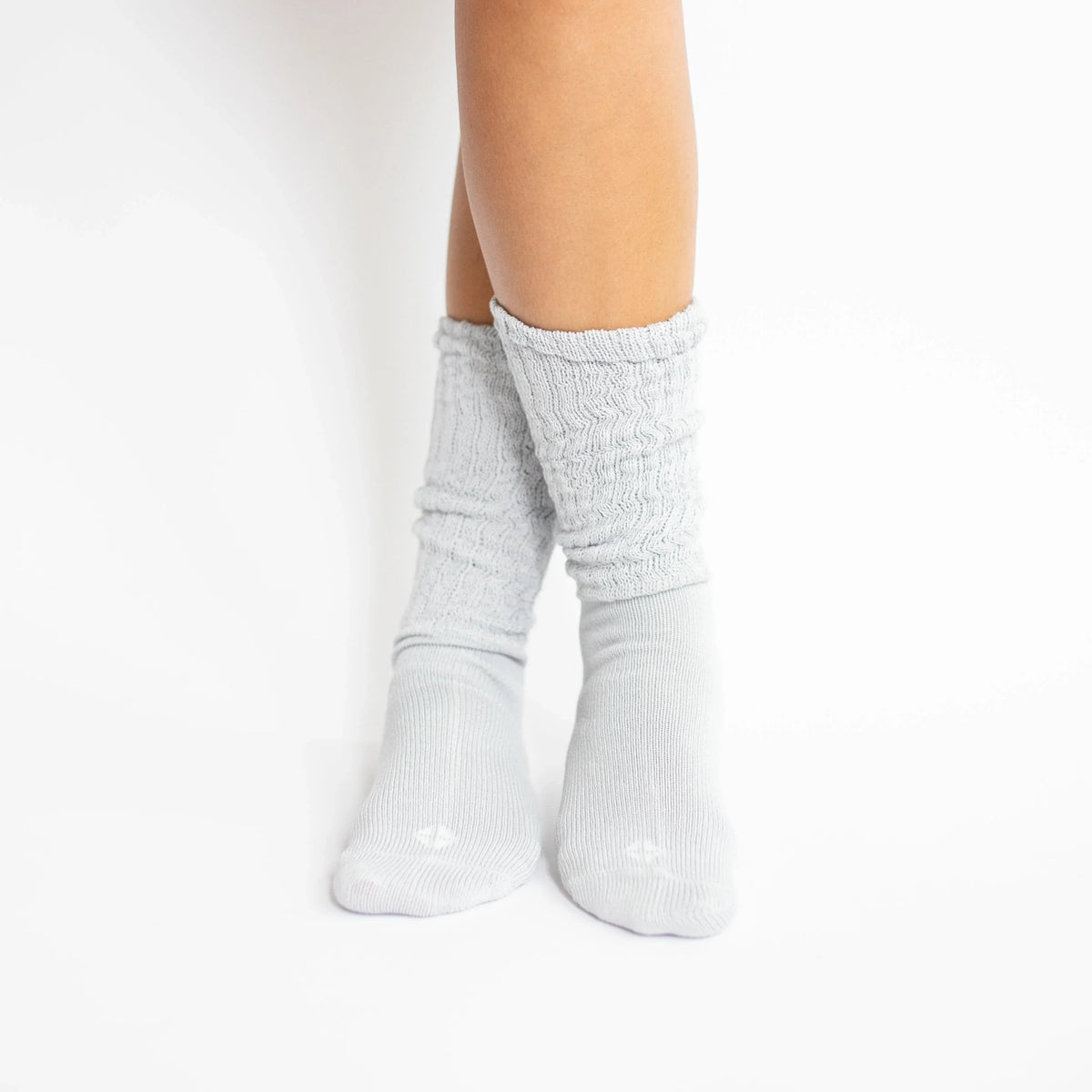 Adult Scrunch Socks in Storm