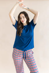 Women's Crew Neck Tee in Tahoe